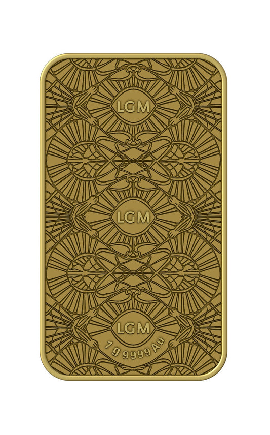 EAGLE & SERPENT | GOLD-ANLAGEBARREN 9999 1 g Proof