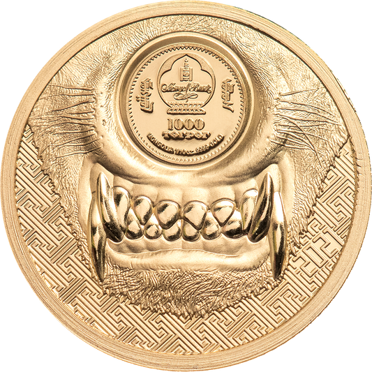 Mystic Wolf 1/10 oz Goldmünze 9999 Ultra High Relief Proof - Le Grand Mint