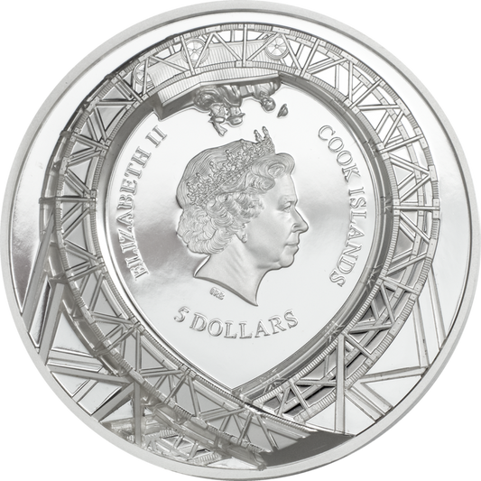Loop the Loop silver 1 oz 999 COOK ISLANDS 2021 Silbermünze - Le Grand Mint