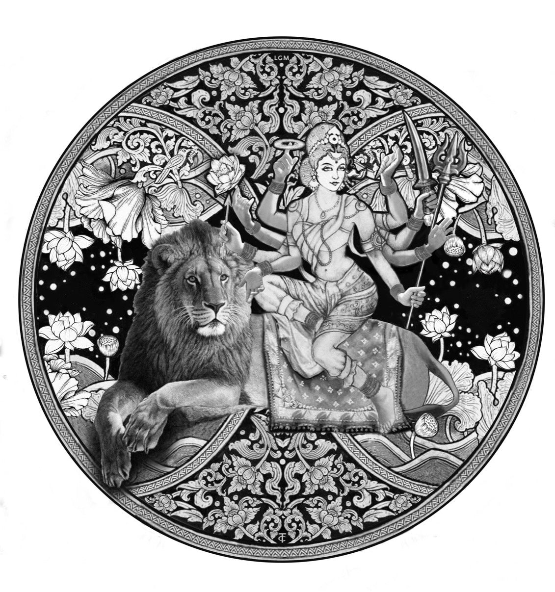 DURGA 2023 | SILBER-ANLAGENMÜNZE 9999 BU 1 Oz Hochrelief | Kamerun 2000 Francs CFA