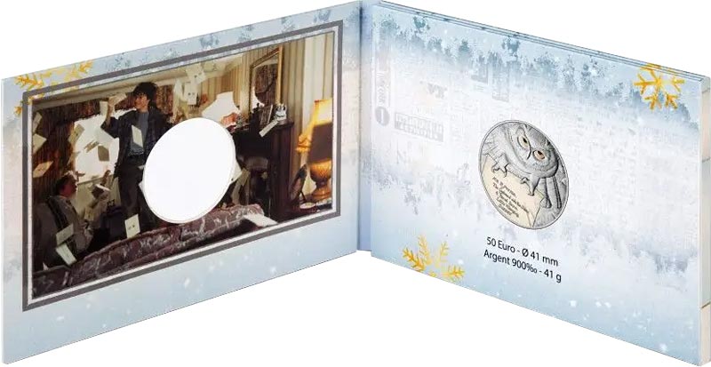 Harry Potter - Hedwig - 50€ Silbermünze 2022