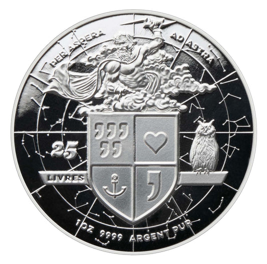 MYTHOS 2021 Myth | The seduction of europe 1 OZ 9999 Proof Silver | High Relief