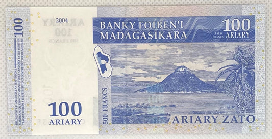 Madagaskar 2004 | Banknote UNC 100 Ariary