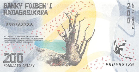 Madagaskar 2017 | Banknote UNC 200 Ariary - Le Grand Mint