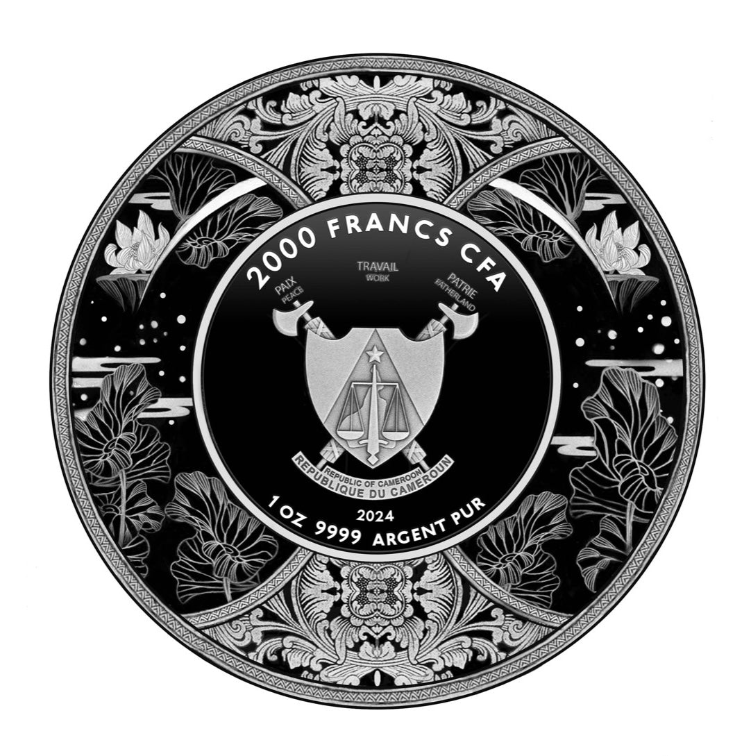 Durga 2024 Cameroon Silver coin 2000 Francs CFA