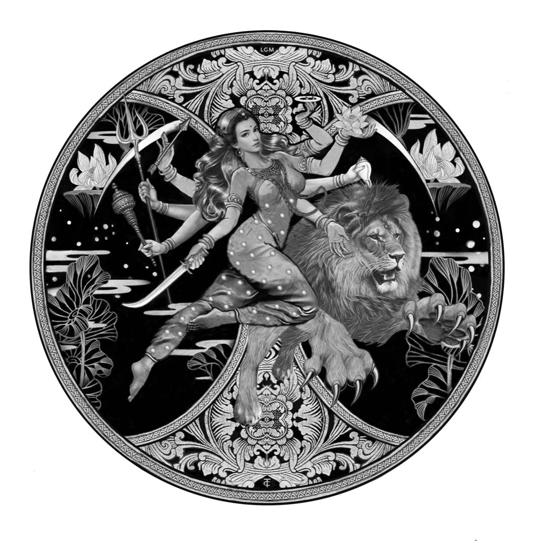 Durga 2024 Silver coin, Silbermünze Le Grand Mint