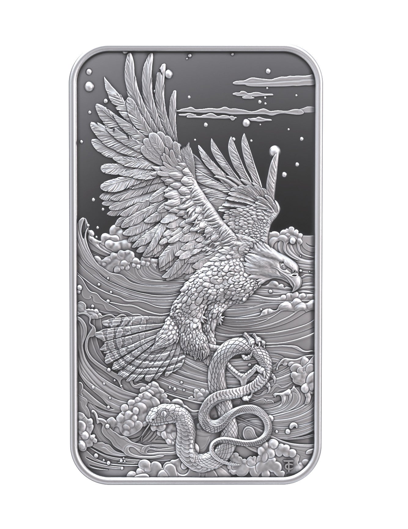 EAGLE & SERPENT | Silberbarren 1 Oz 9999 Proof