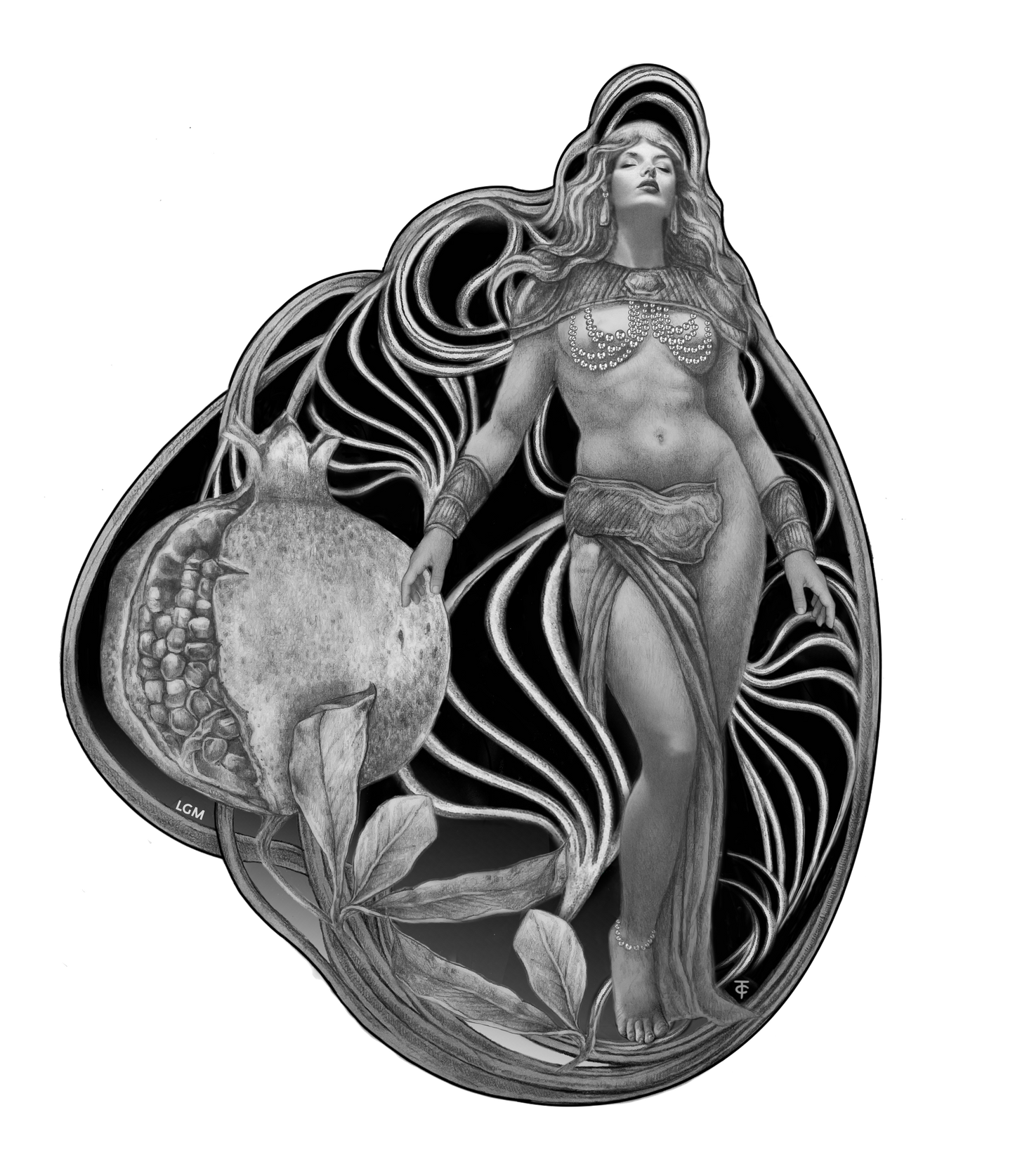 LIBERTY 2025 Prudence | 2 Oz 9999 Silbermünze 5$ Niue | Shaped Ultra High Relief Proof Coin