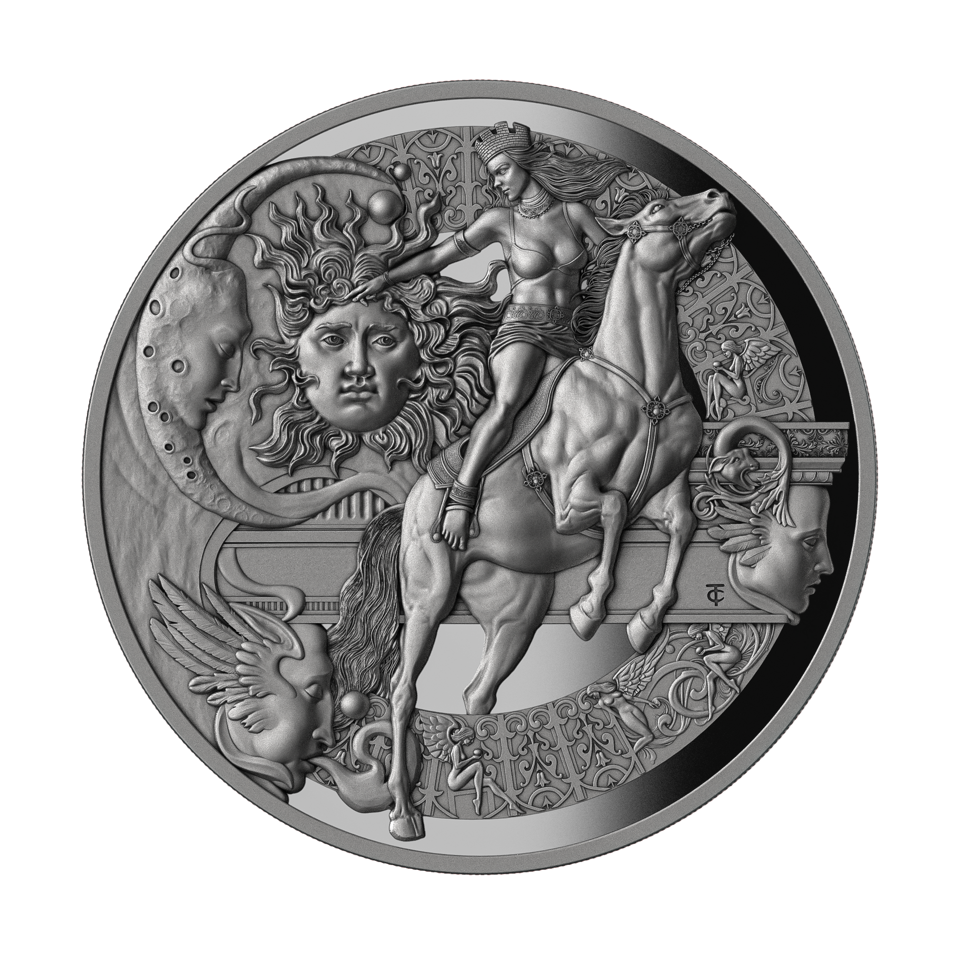 QUEEN OF CREATIVITY 2026 | 2 Oz 9999 Silbermünze 20$ Liberia | Ultra High Relief Proof Coin