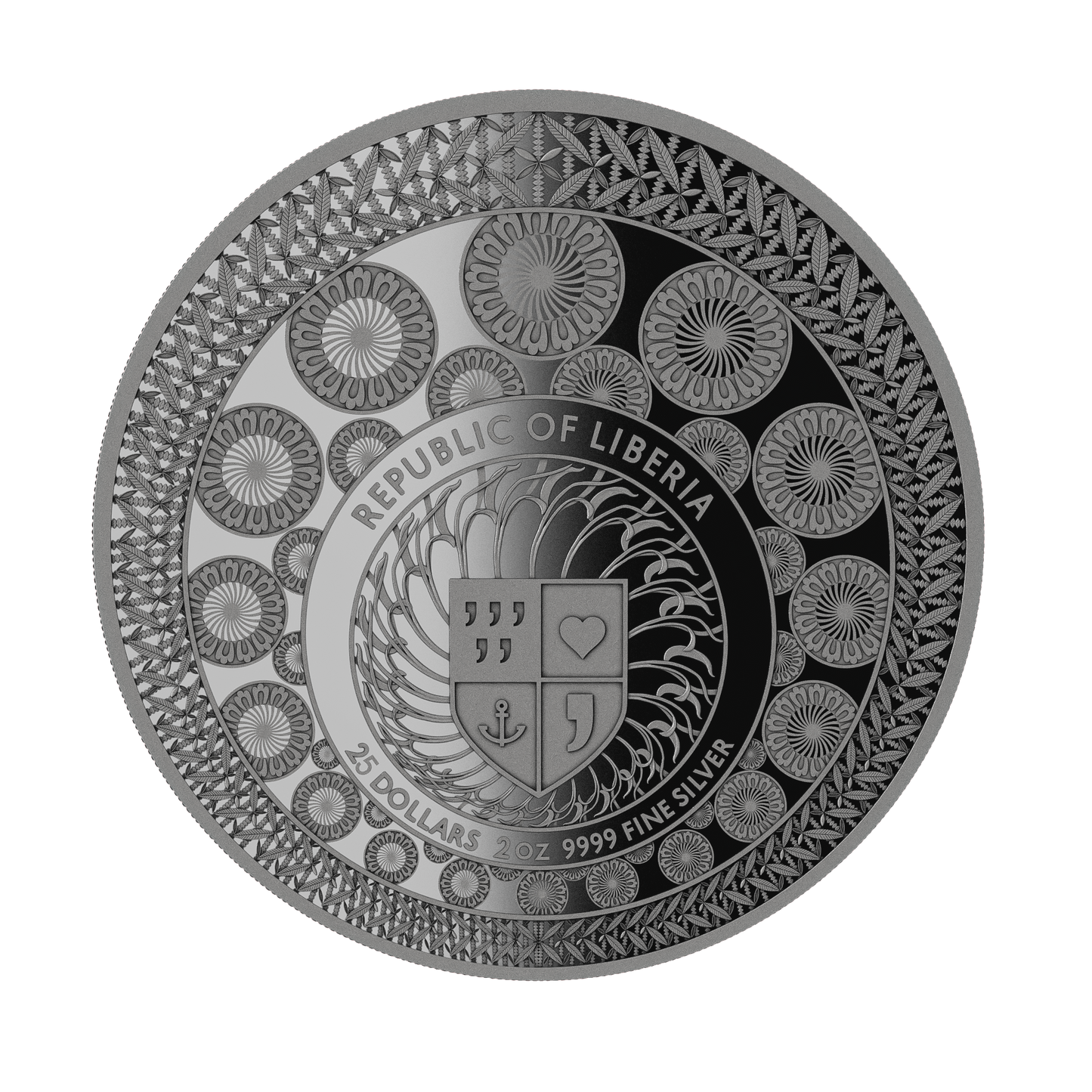 QUEEN OF CREATIVITY 2026 | 2 Oz 9999 Silbermünze 20$ Liberia | Ultra High Relief Proof Coin