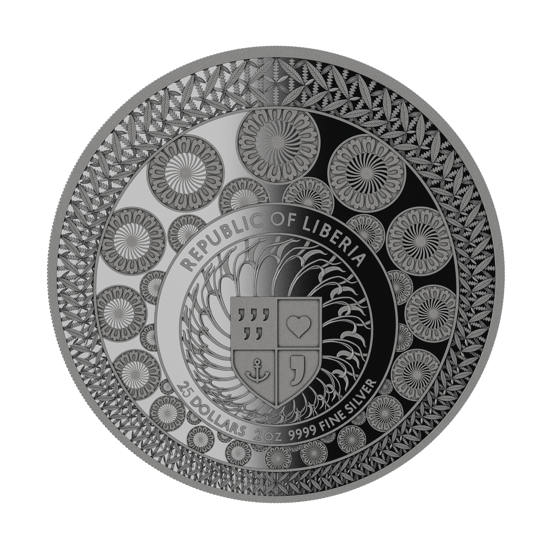 QUEEN OF CREATIVITY 2026 | 2 Oz 9999 Silbermünze 20$ Liberia | Ultra High Relief Proof Coin