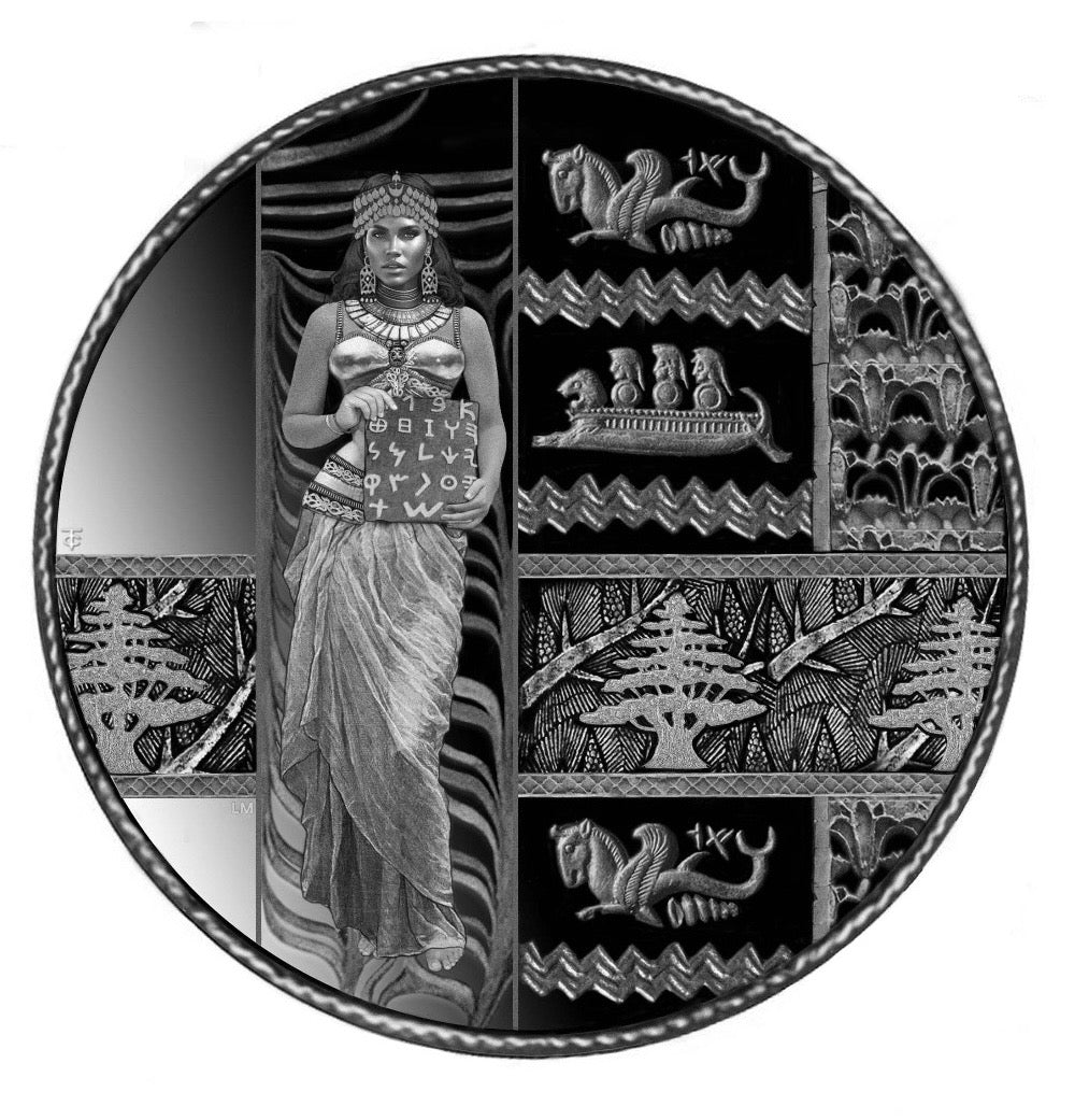 PHOENICIA SILVER COIN 2024 2 Oz 9999 Ag Ultra High Relief Proof