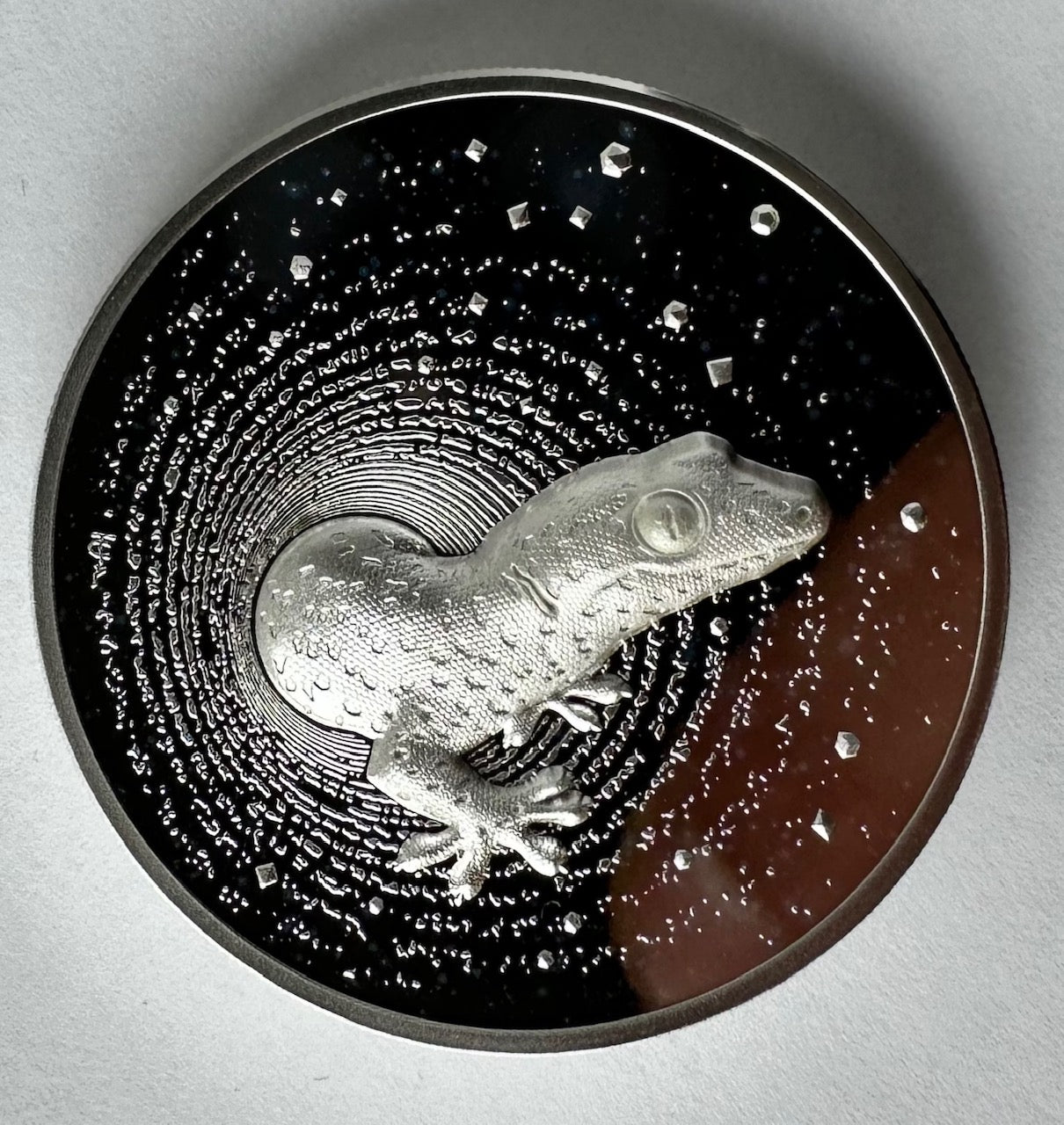 Gecko 2023 Cameroon 1 Oz Silver coin 