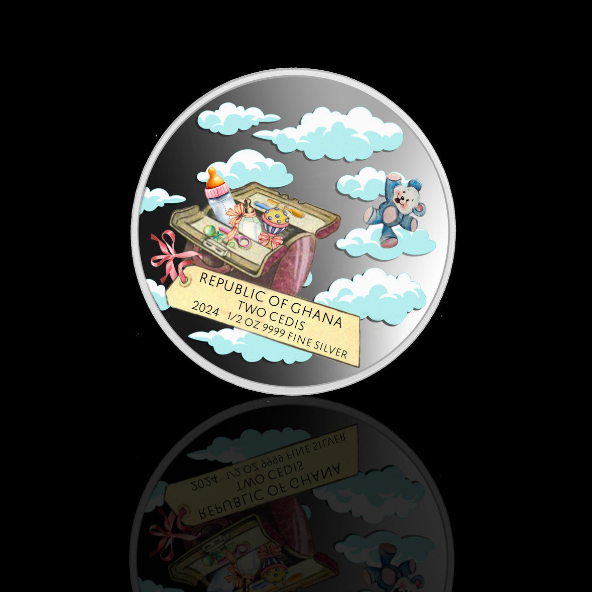 OY OF BIRTH 2024 | GHANA SILVER COIN 