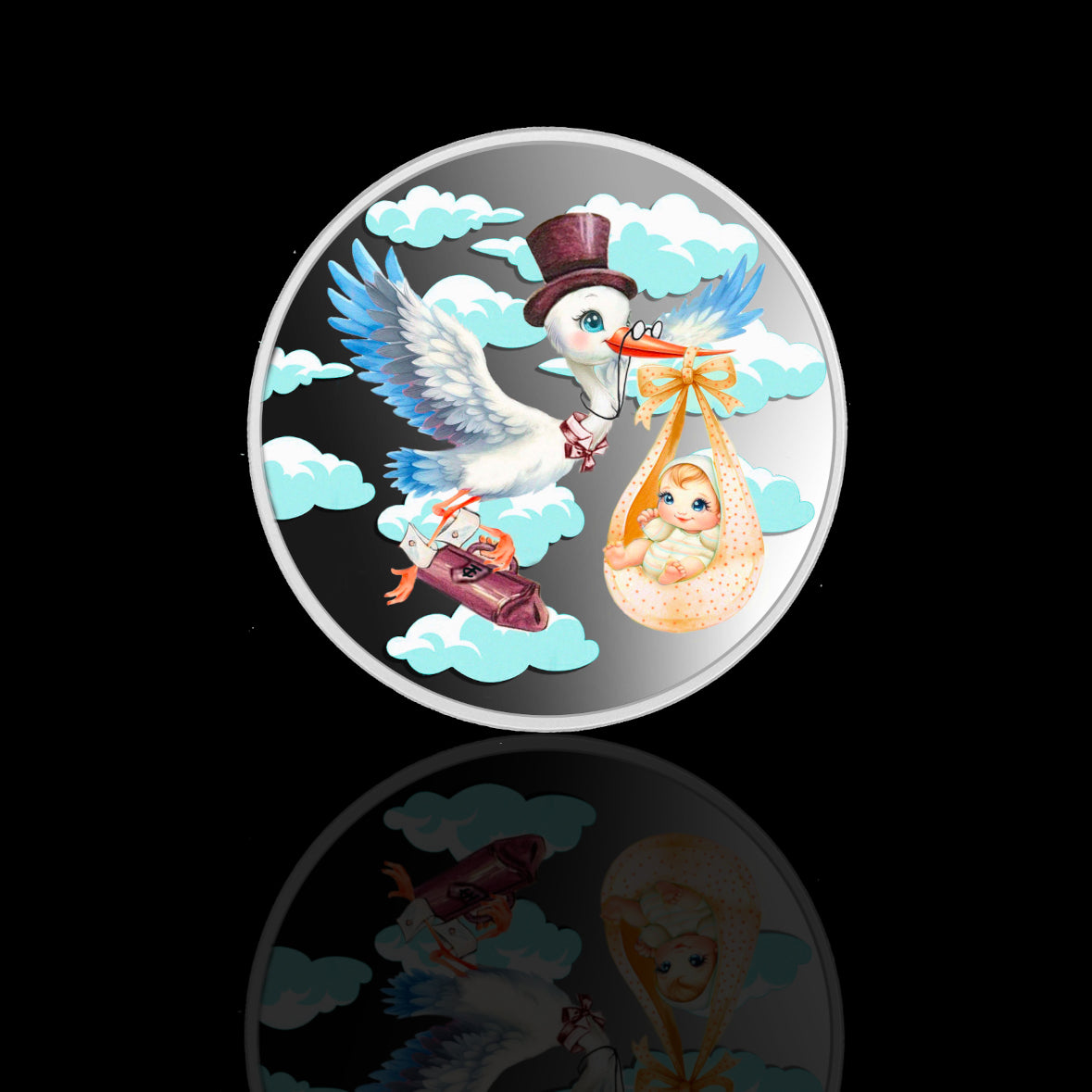 OY OF BIRTH 2024 | GHANA SILVER COIN 