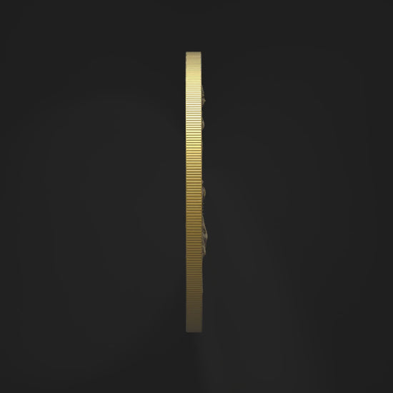 FREYJA 2026 | Äquatorial Guinea 2000 FRANCS CFA Silbermünze | 2 Oz 9999 Ag Ultra High Relief Antique Gold