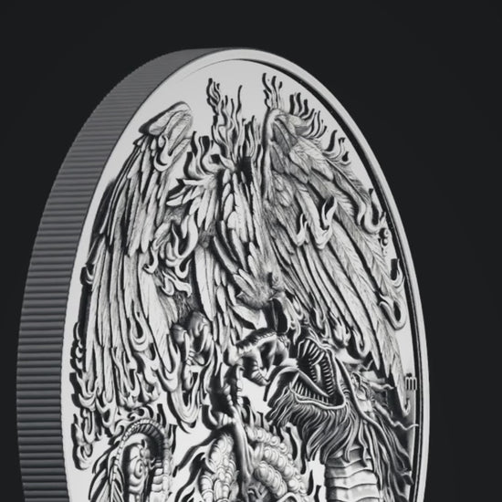 NIUE 2025 | PHOENIX & DRAGON SILVER COIN