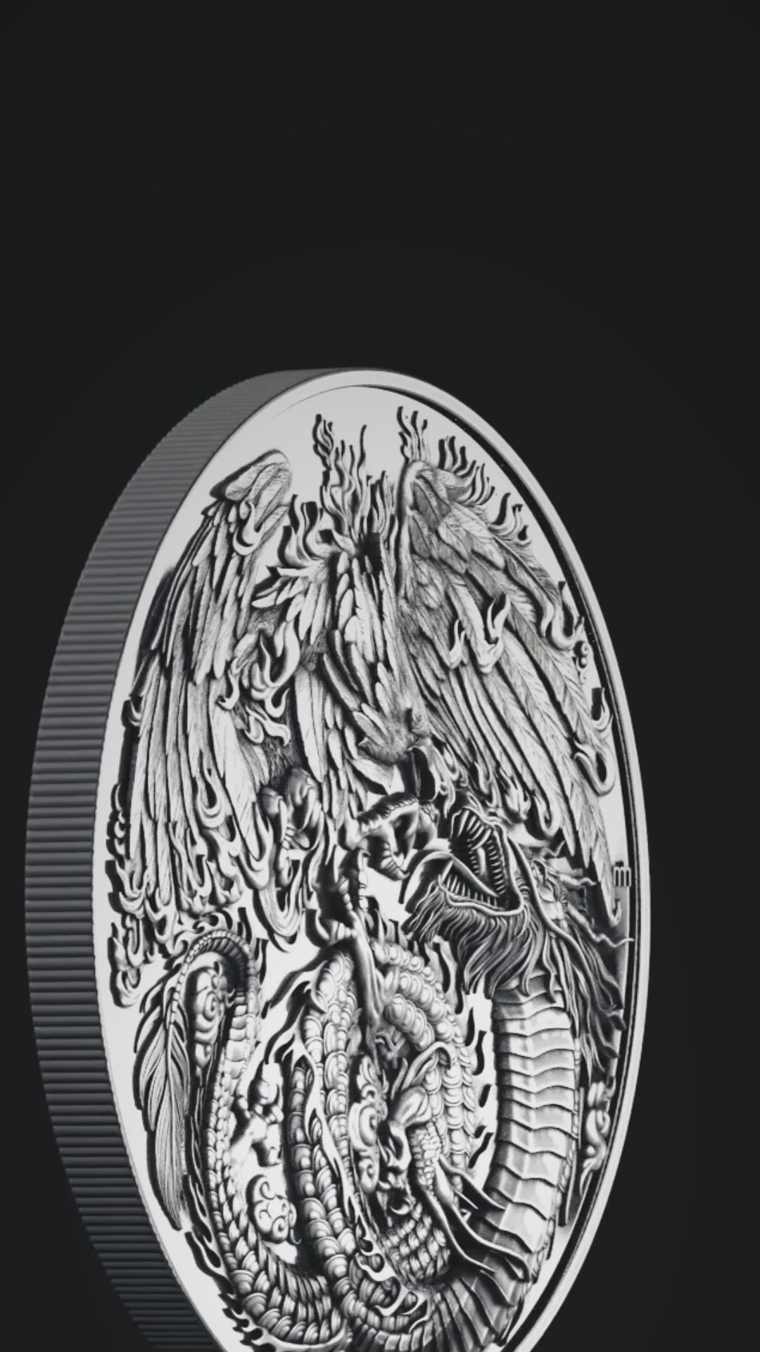 NIUE 2025 | PHOENIX & DRAGON SILVER COIN