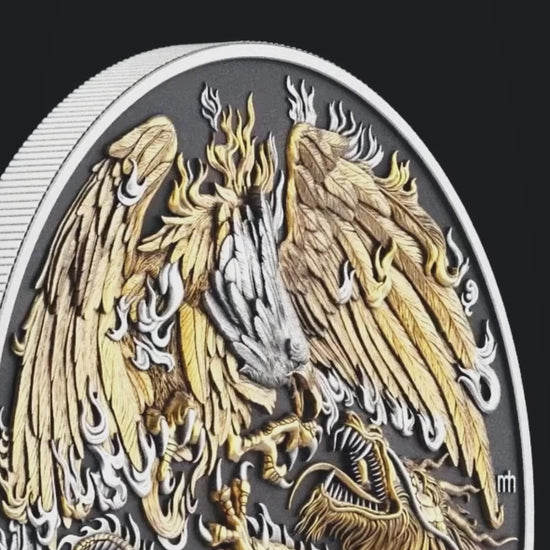 NIUE 2025 | PHOENIX & DRAGON SILVER COIN