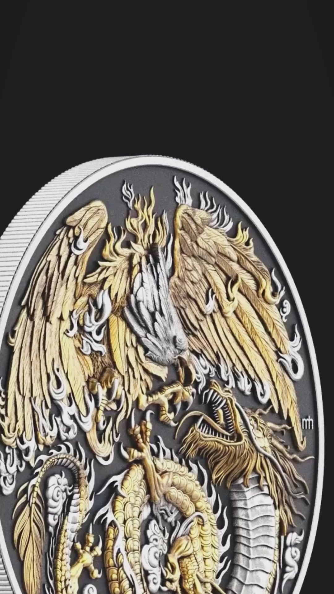 NIUE 2025 | PHOENIX & DRAGON SILVER COIN