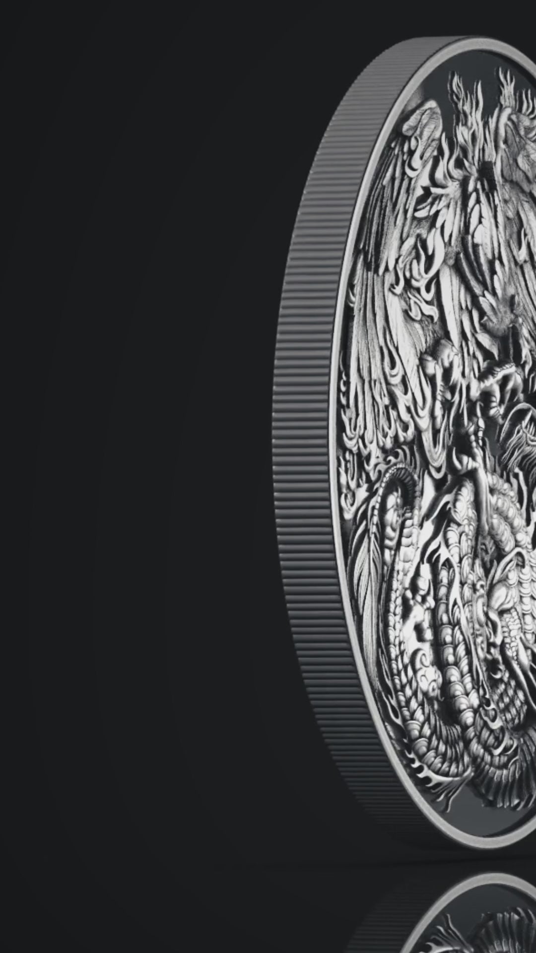 NIUE 2025 | PHOENIX & DRAGON SILVER COIN