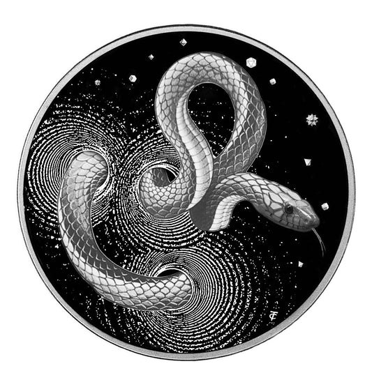 Snake Cameroon Coin 1 Oz Silver Le Grand Mint