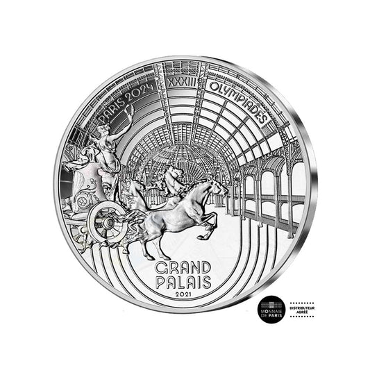 Olympische Spiele Paris 2024 - Grand Palais Heritage - 10 Euro Silber PP