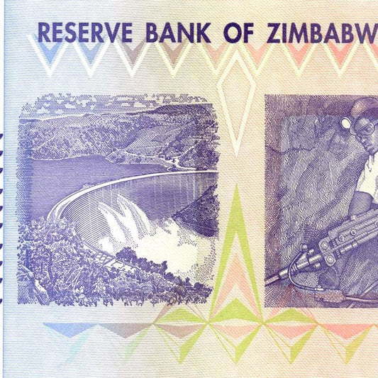 Simbabwe 10 Miliarden Dollar used 2008 