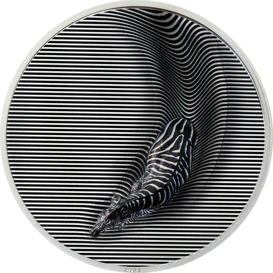 Camouflage of nature Zebra Palau