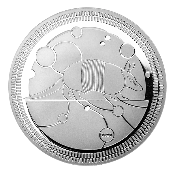 Silber Gürteltier 1 OZ 2020 Le Grand Mint