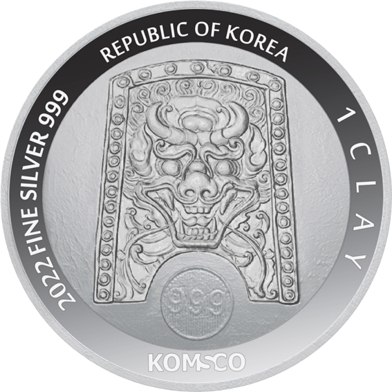 KOMSCO 2022 | Chiwoo | 1 Oz 999 Silbermünuze Korea