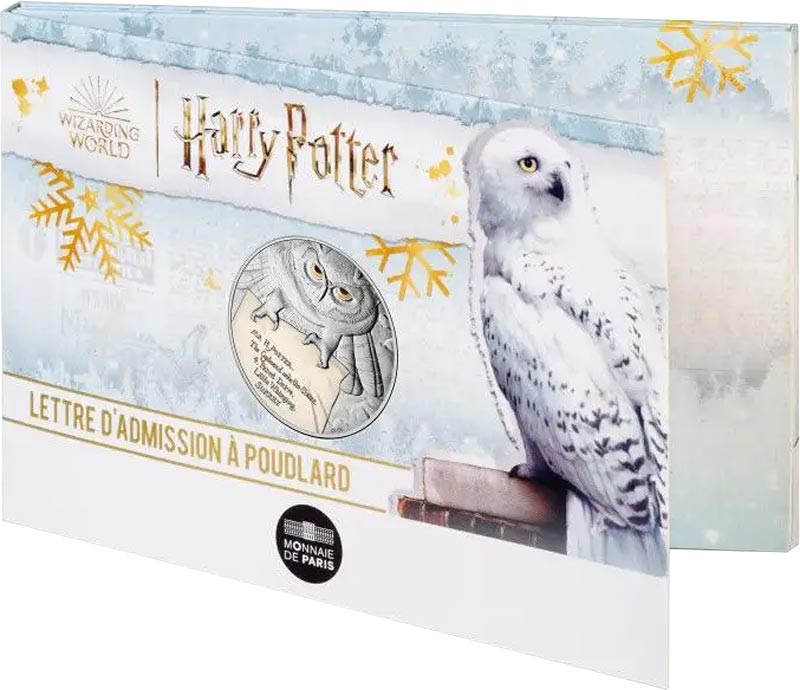 Harry Potter - Hedwig - 50€ Silbermünze 2022