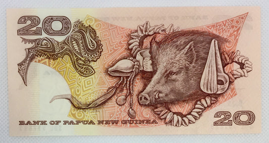 PAPUA-NEUGUINEA | 20 KINA BANKNOTE 1988 UNC - Le Grand Mint