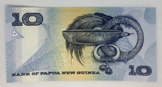 PAPUA-NEUGUINEA | 10 KINA BANKNOTE 1988 UNC