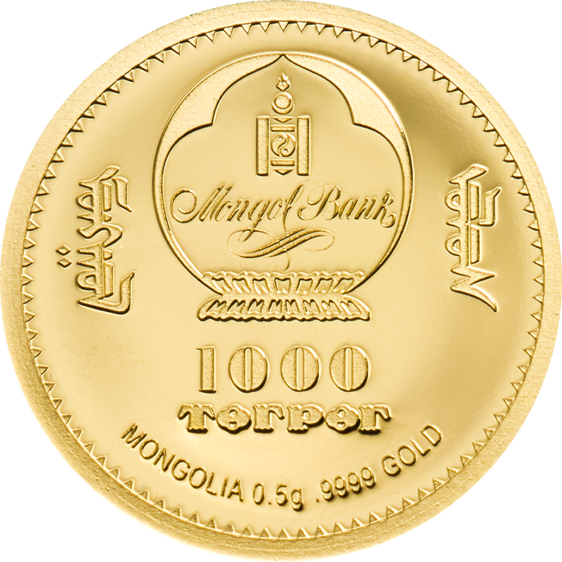 Napoleon Bonaparte Gold 9999 Proof 2021 SMARTMINTING - Le Grand Mint