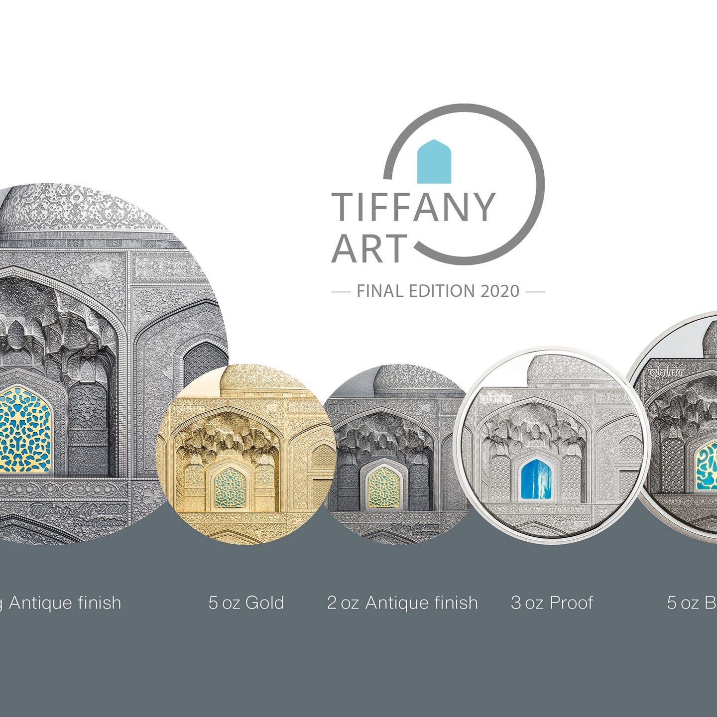 Tiffany Art 3 oz Silbermünze Palau 