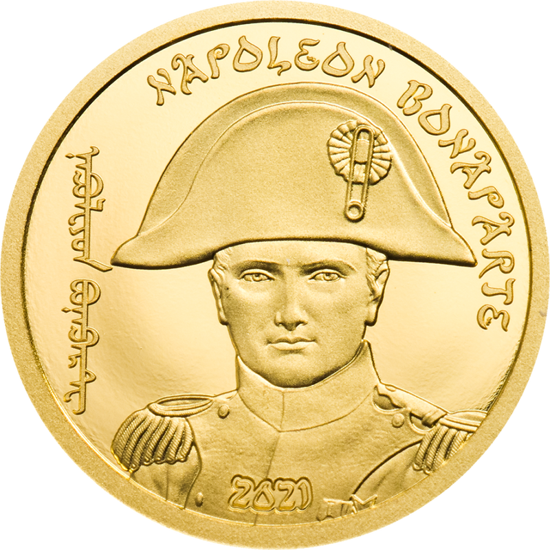 Napoleon Bonaparte Gold 9999 Proof 2021 SMARTMINTING - Le Grand Mint
