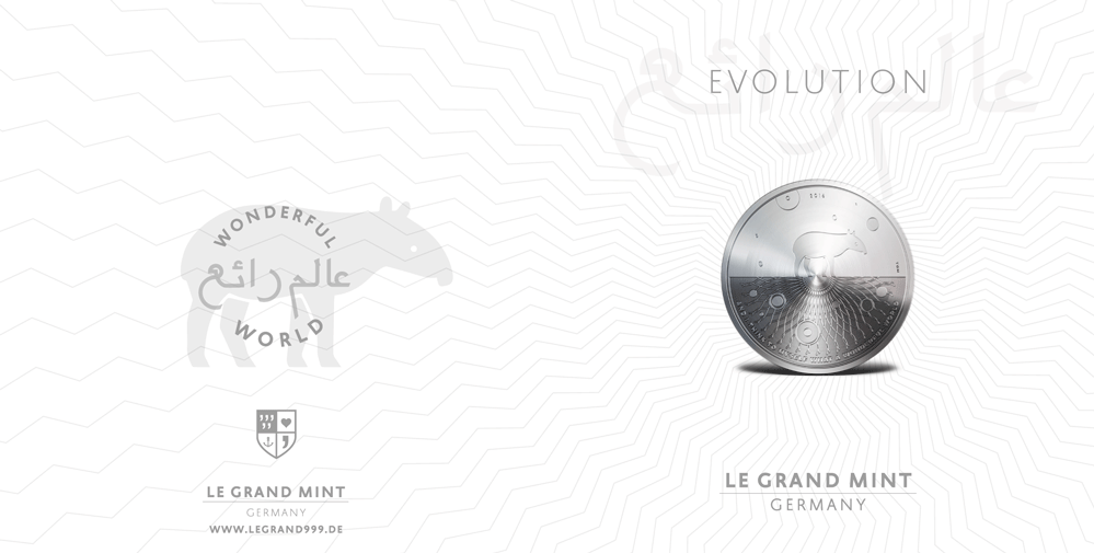Silber Tapir 2016 Le Grand Mint 1 Oz